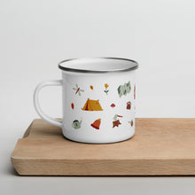 Load image into Gallery viewer, Camp Vibes Enamel Mug
