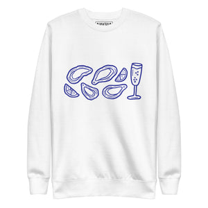 Oysters and Champagne Sweatshirt